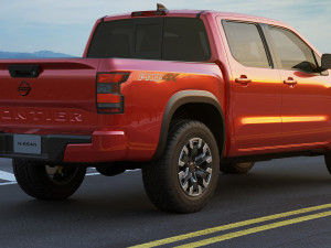 nissan frontier 2022 3D Model