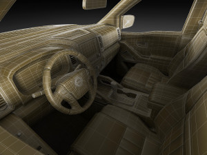 nissan frontier 2022 3D Model