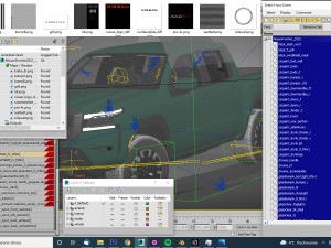 nissan frontier 2022 3D Model