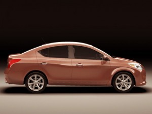 nissan versa sunny 2012 3D Model