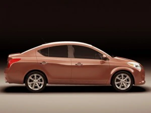 nissan versa sunny 2012 3D Model