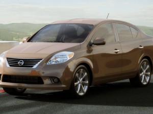 nissan versa sunny 2012 3D Model