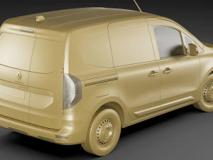 renault kangoo van 2021 3D Model