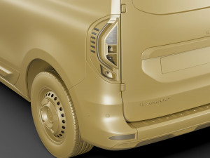 renault kangoo van 2021 3D 모델