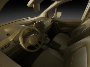 renault kangoo van 2021 3D Model