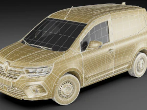 renault kangoo van 2021 3D Model