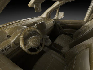 renault kangoo van 2021 3D Model
