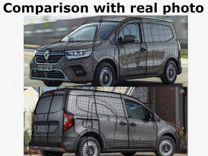 renault kangoo van 2021 3D 모델