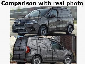 renault kangoo van 2021 3D Model