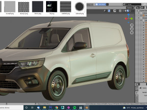 renault kangoo van 2021 3D 모델