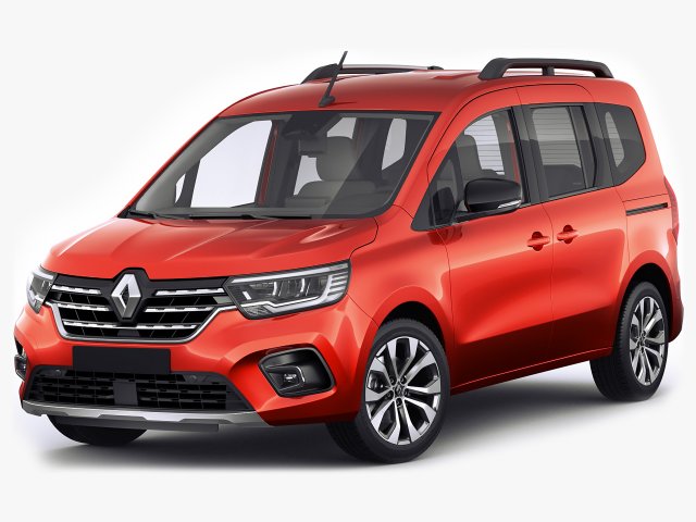 renault kangoo 2021 3D Model .c4d .max .obj .3ds .fbx .stl .blend 