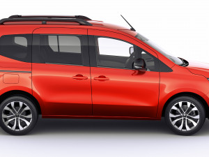 renault kangoo 2021 3D Model