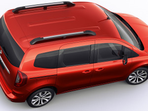 renault kangoo 2021 3D Model