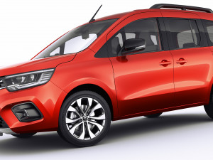 renault kangoo 2021 3D Model