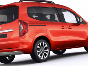 renault kangoo 2021 3D Model