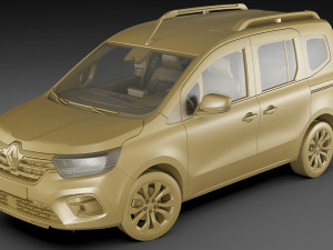 renault kangoo 2021 3D Model