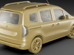 renault kangoo 2021 3D Model