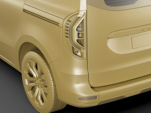 renault kangoo 2021 3D Model