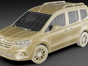 renault kangoo 2021 3D Model
