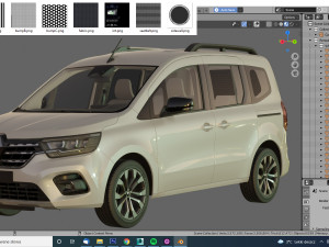 renault kangoo 2021 3D Model