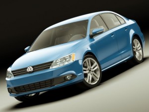 vw jetta 2012 3D 모델