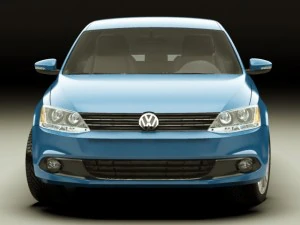 vw jetta 2012 3D Model