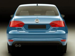 vw jetta 2012 3D Model