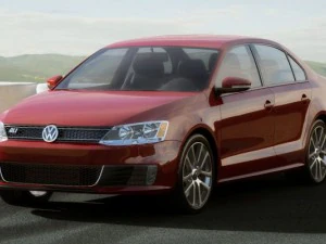 vw jetta gli 2012 3D Model
