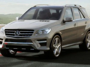 mercedes m class amg package 3D Model