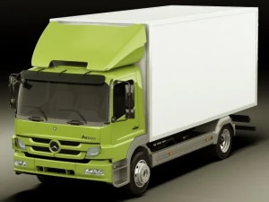 mercedes atego 2011 3D Model