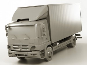 mercedes atego 2011 Modelo 3D