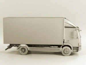 mercedes atego 2011 3D Model