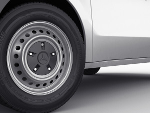 mercedes citan van 2021 3D Model