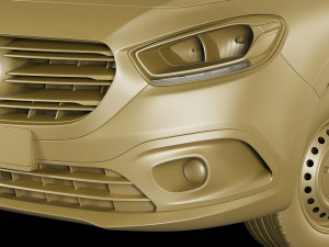 mercedes citan van 2021 3D Model