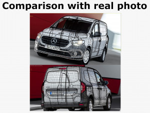 mercedes citan van 2021 3D Model
