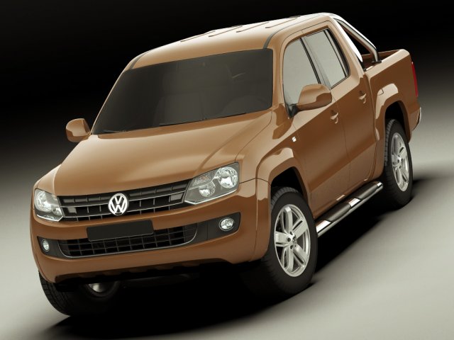 Vw amarok 2011 3D Model .c4d .max .obj .3ds .fbx .stl .blend 