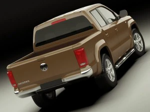 Vw amarok 2011 3D Model