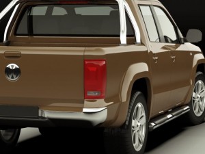 Vw amarok 2011 3D Model