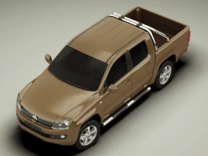 Vw amarok 2011 3D Model