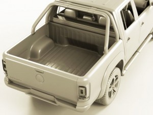 Vw amarok 2011 3D Model