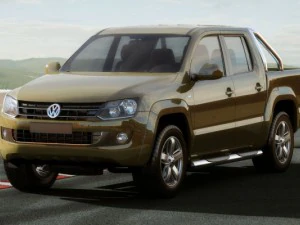 Vw amarok 2011 3D Model
