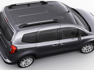 mercedes citan tourer 2021 3D Model