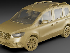 mercedes citan tourer 2021 3D Model