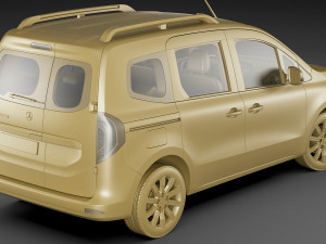 mercedes citan tourer 2021 3D Model