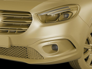 mercedes citan tourer 2021 3D Model