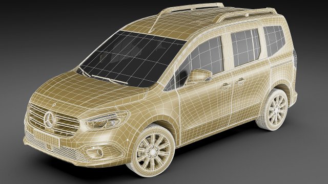 Mercedes Citan Van 2021 3D model