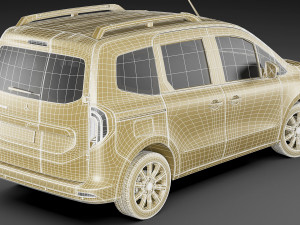 mercedes citan tourer 2021 3D Model