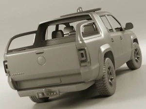 vw amarok sar 3D Model