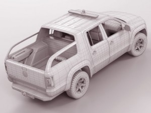 vw amarok sar 3D Модель