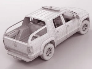 vw amarok sar 3D Model
